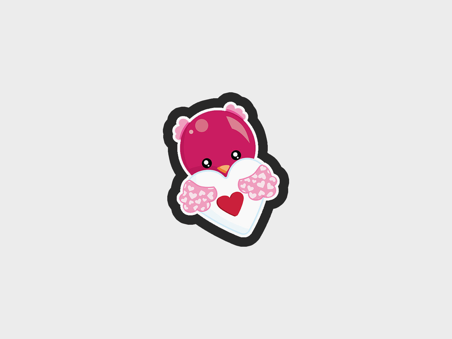 Valentine Animals Bird Cookie Cutter Files