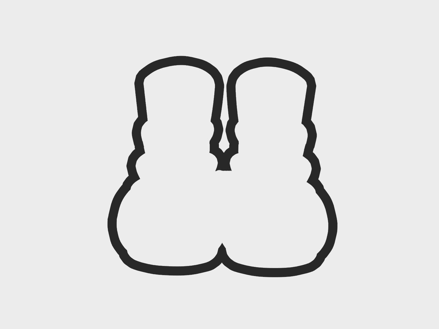 Christmas Feet Cookie Cutter Files