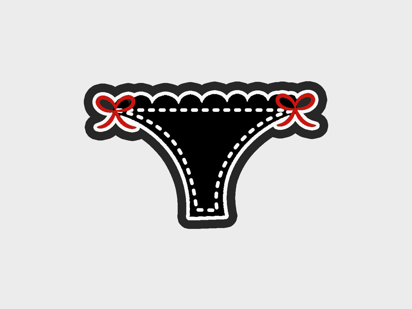 Bachelorette Red Lingerie 08 Cookie Cutter Files