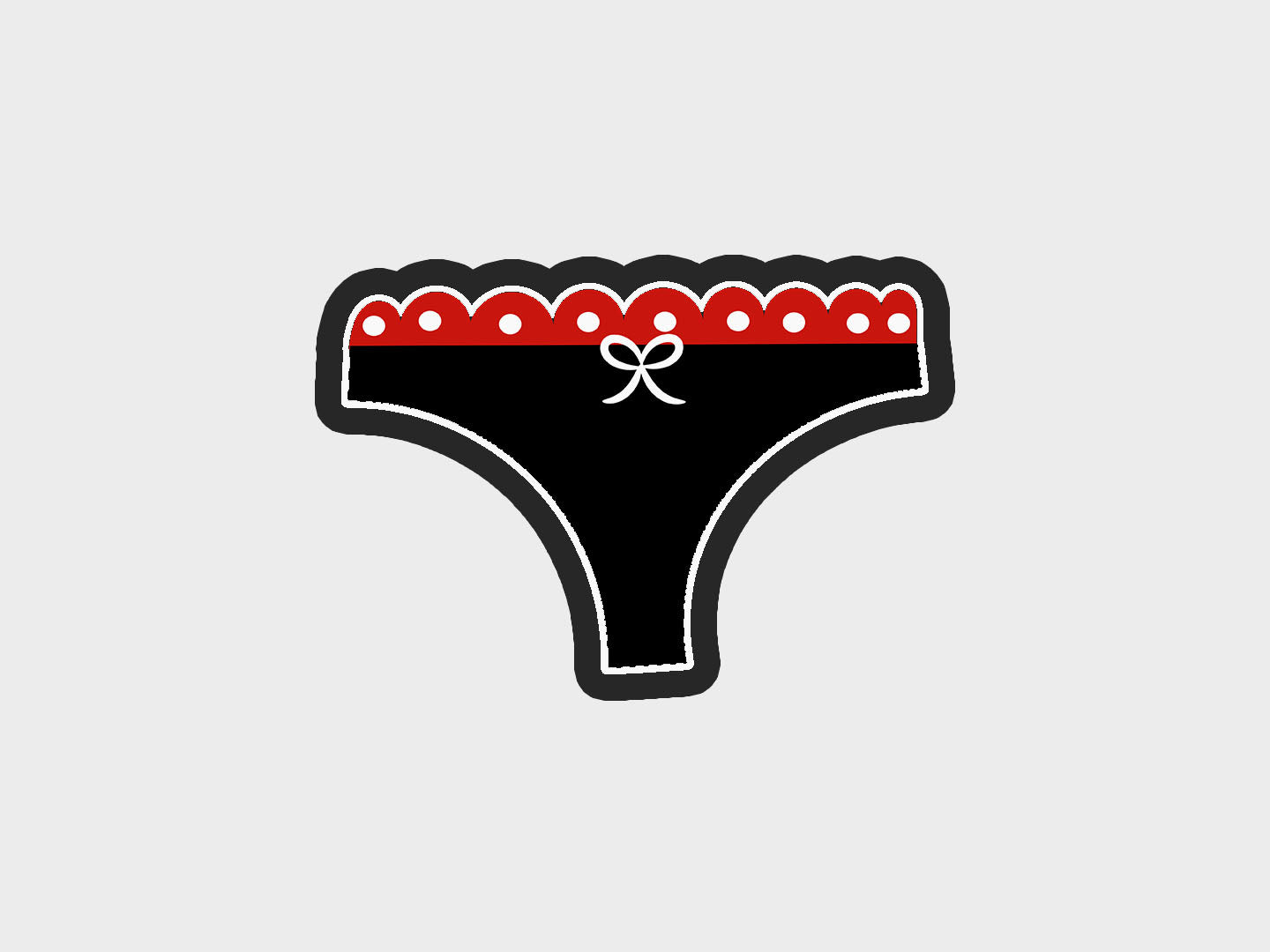 Bachelorette Red Lingerie 09 Cookie Cutter Files