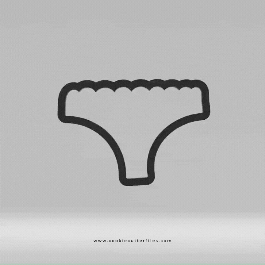 Bachelorette Red Lingerie 09 Cookie Cutter Files