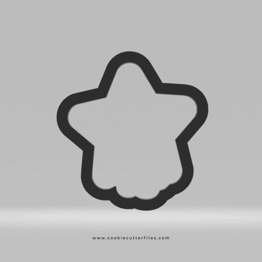 Sweet Dreams Baby Sloth Star Cloud Cookie Cutter Files