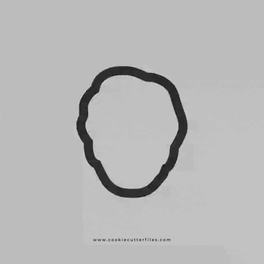 Mystery Dog Crew Inspired Fred Cookie Cutter Files
