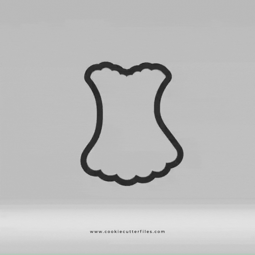Bachelorette Red Lingerie 07 Cookie Cutter Files