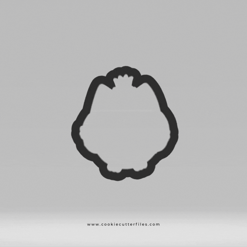 Mother's Love Owl Cookie Cutter Files
