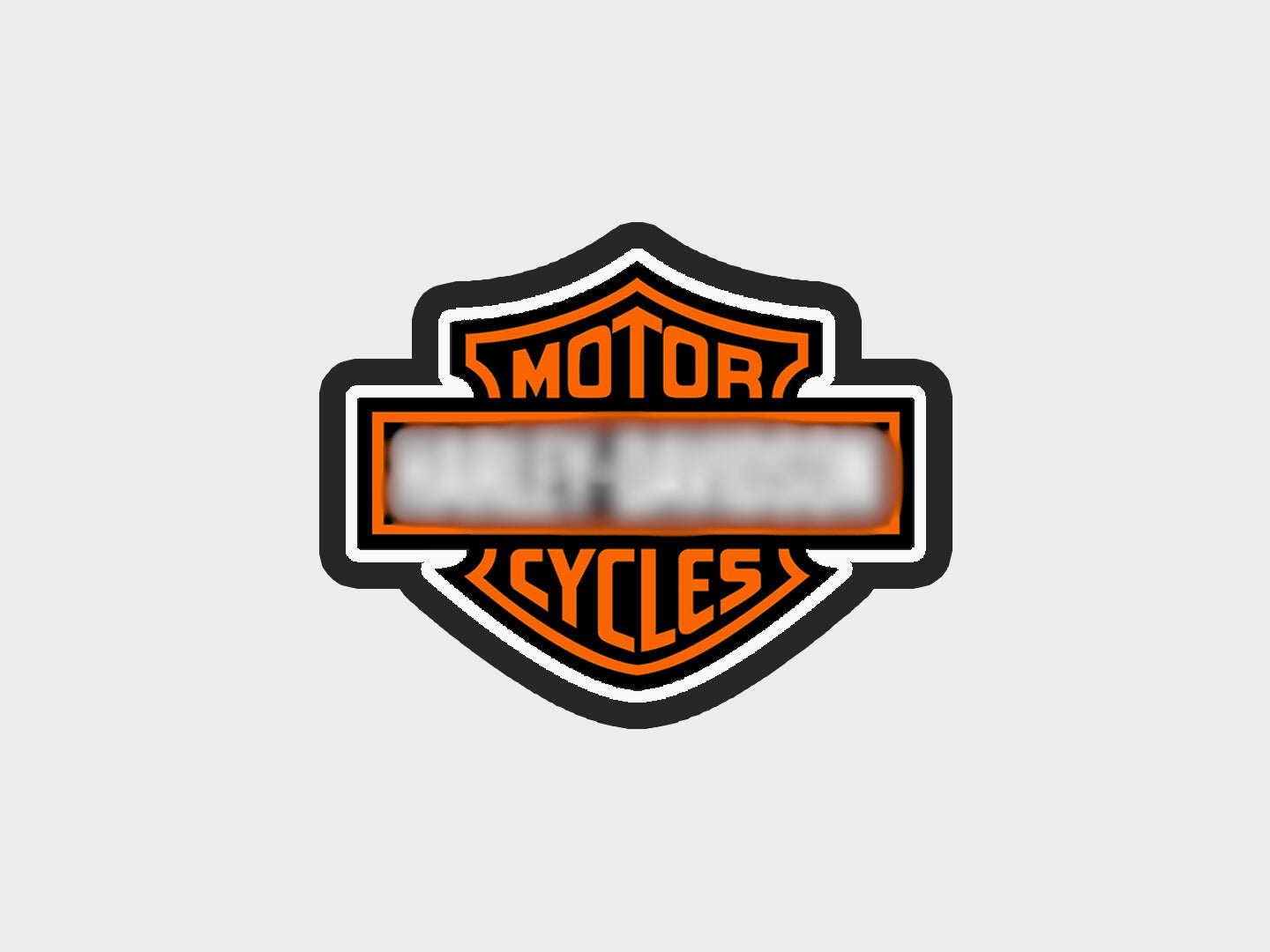 Black & Orange Motorcycle Club Inspired Cookie Cutter Files