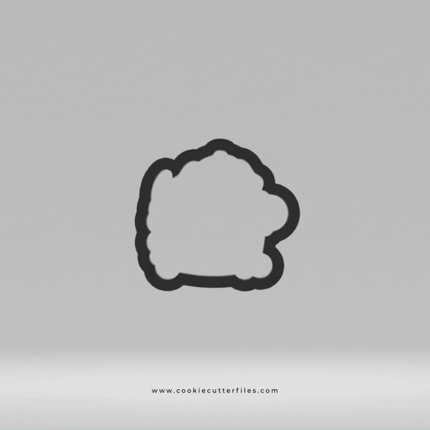 Puppy Dog Bath Cookie Cutter Files