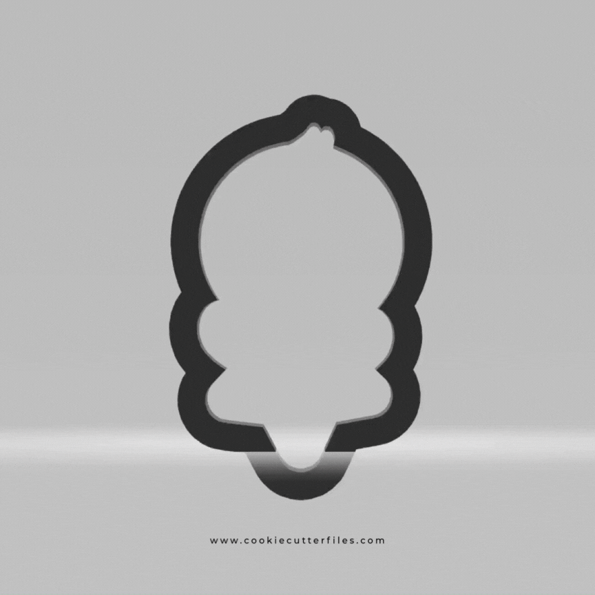 Sweet Dreams Baby Sloth Hold Star Cookie Cutter Files