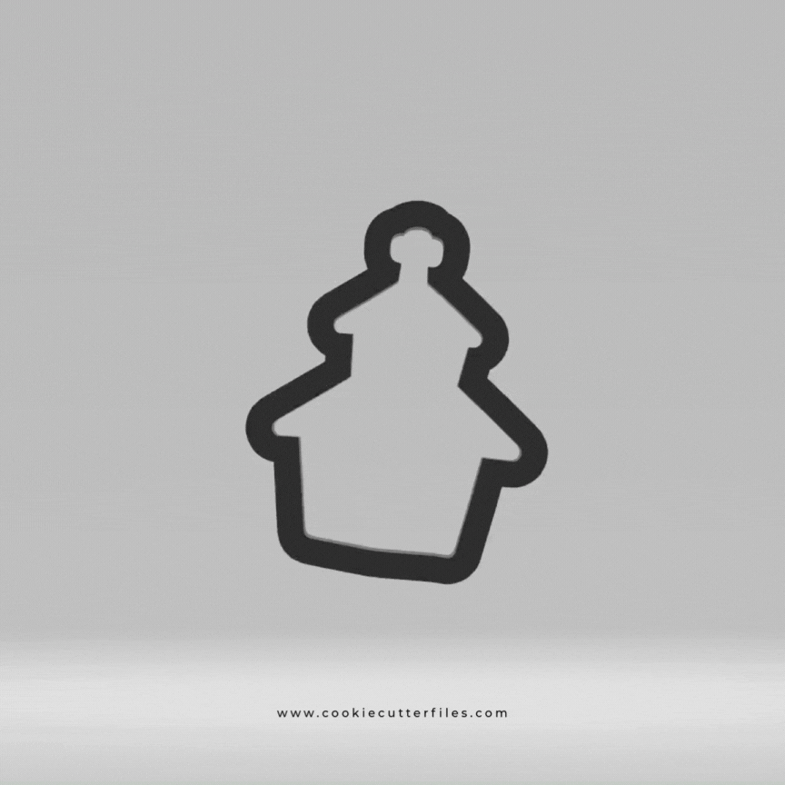 First Communion Church Cookie Cutter Files
