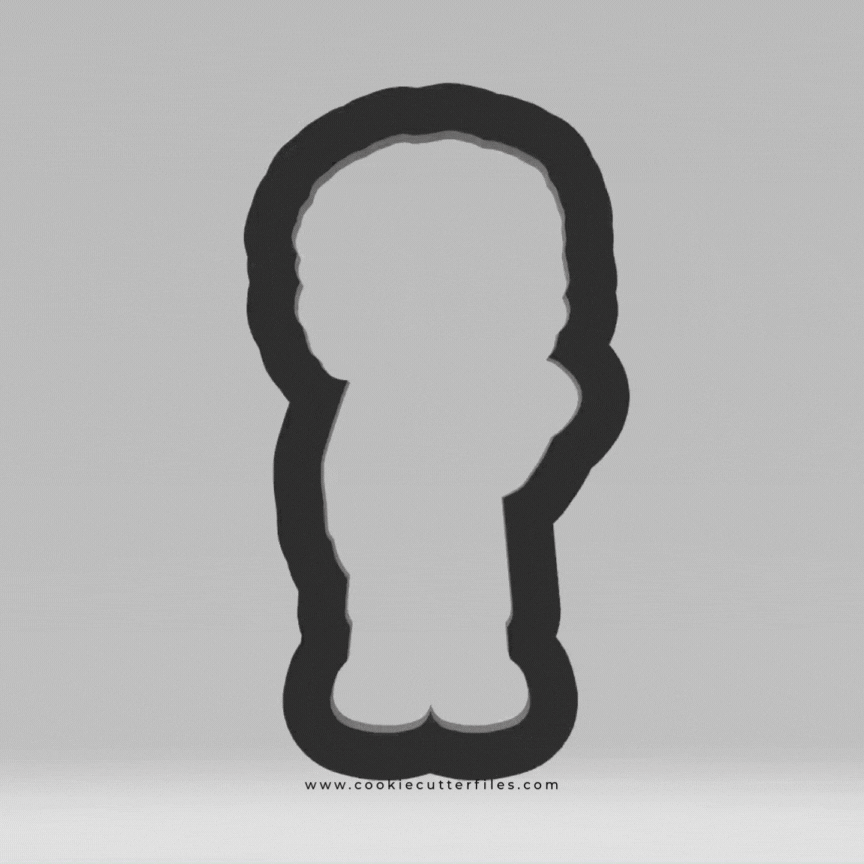 Scientist Kids Boy Cookie Cutter Files