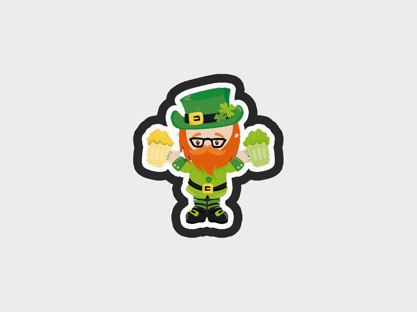 Hip Leps Beer Leperchaun Cookie Cutter Files