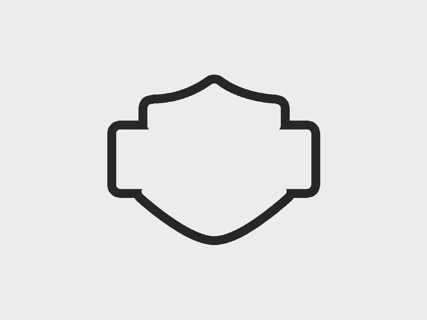 Black & Orange Motorcycle Club Inspired Cookie Cutter Files