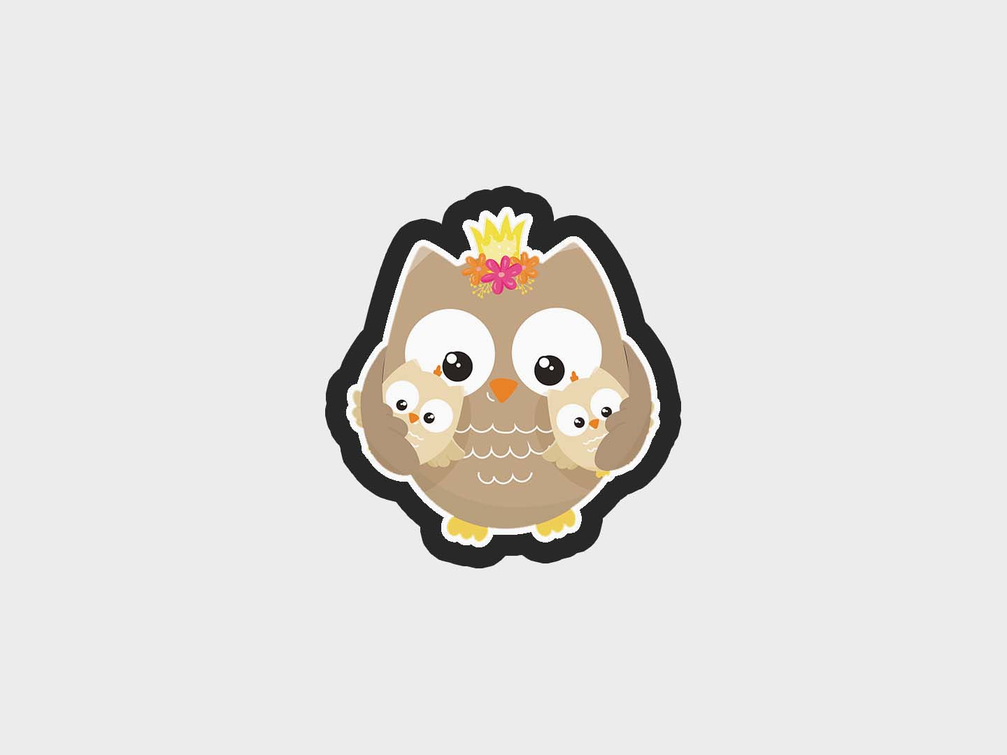 Mother's Love Owl Cookie Cutter Files