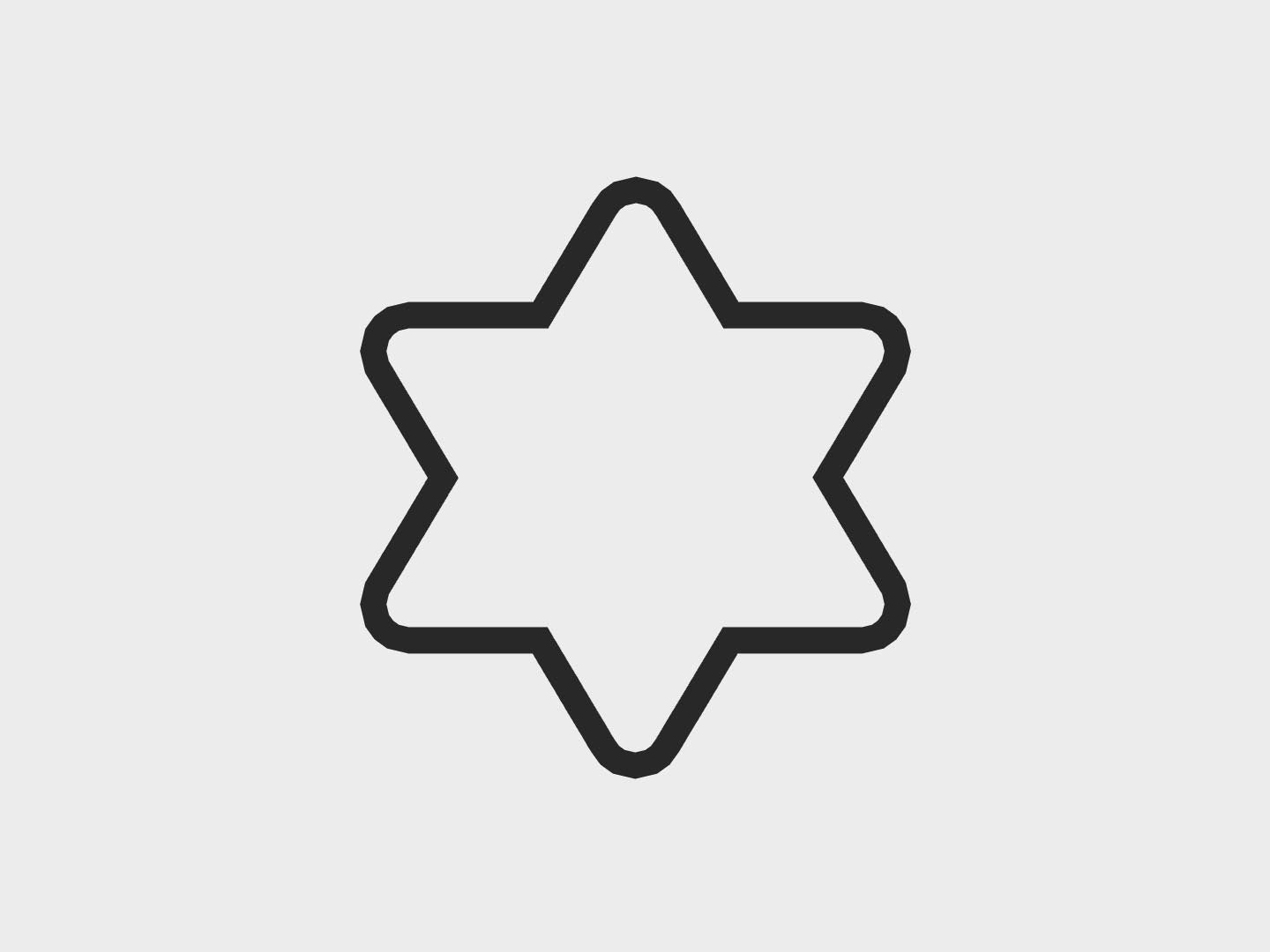 Hanukkah Star of David Cookie Cutter Files