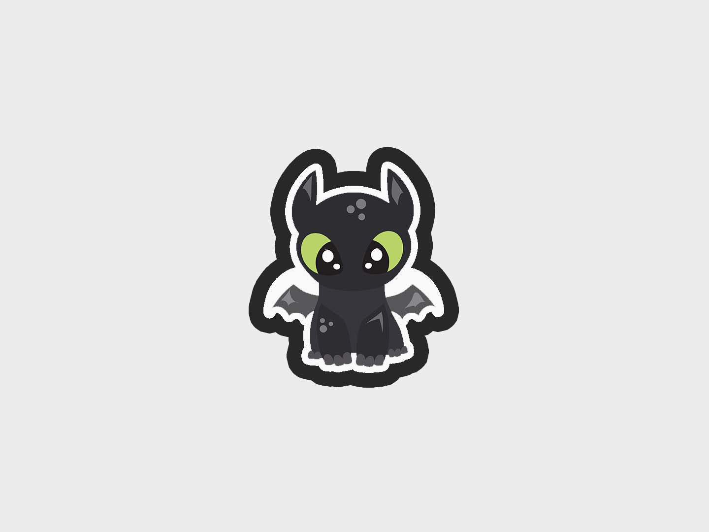 Sky Dragon Black Inspired Cookie Cutter Files