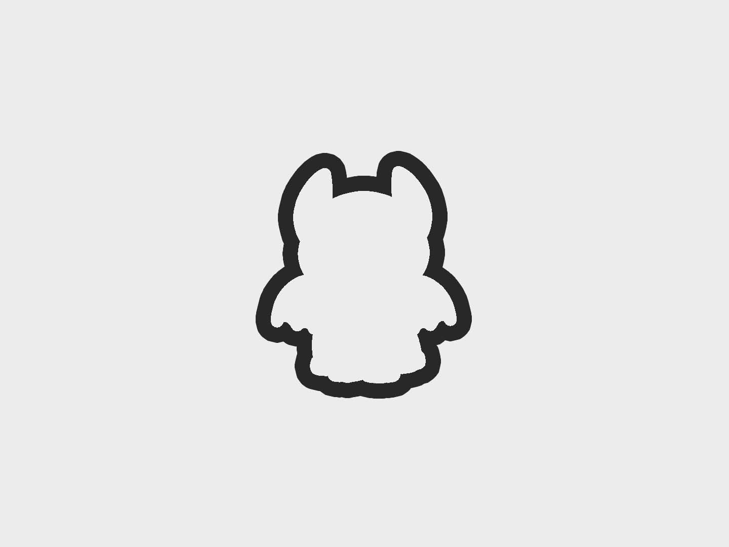 Sky Dragon Black Inspired Cookie Cutter Files