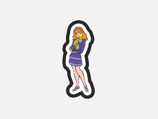 Mystery Dog Crew Inspired Daphne Cookie Cutter Files