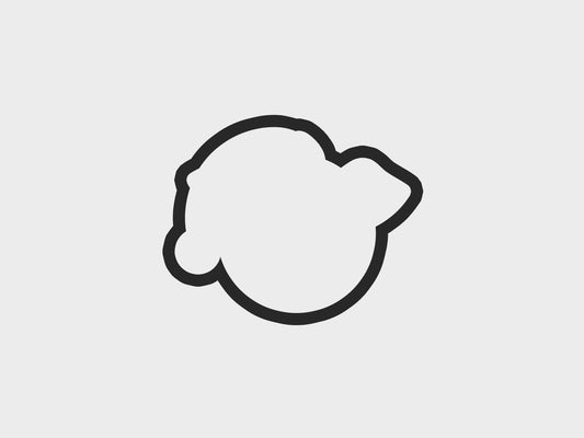 Animal Faces Santa Edition Pig Cookie Cutter Files