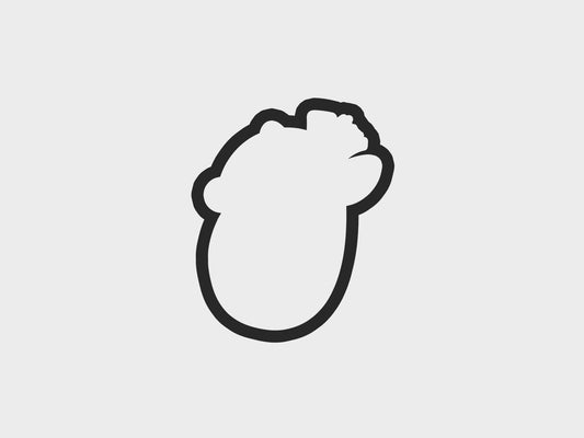 Animal Faces Santa Edition Zebra Cookie Cutter Files