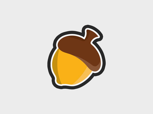 Fall Harvest Acorn Cookie Cutter Files