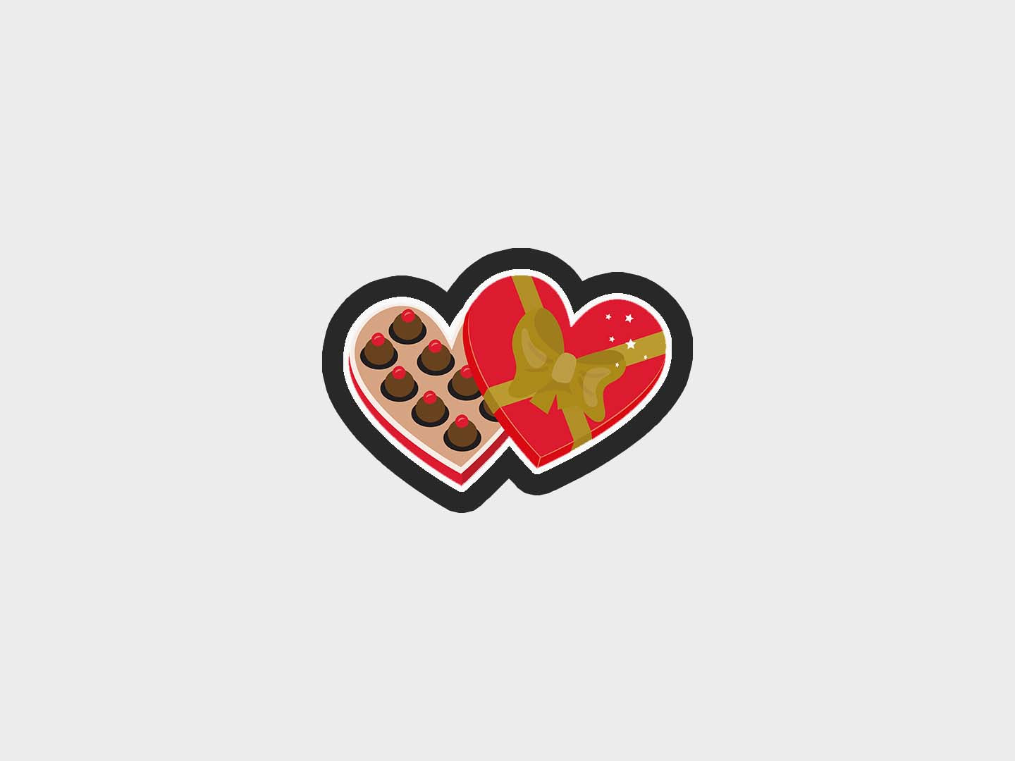 Valentine Gifts Box of Chocolates Cookie Cutter Files