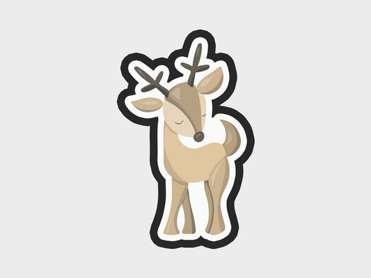 Christmas Gnomes Deer Cookie Cutter Files