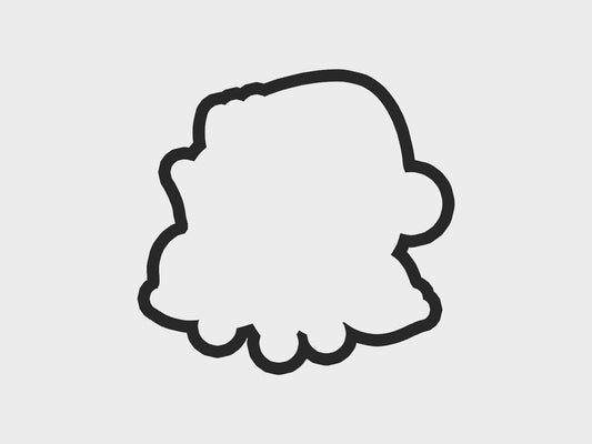 Christmas Faces Elf Girl Cookie Cutter Files