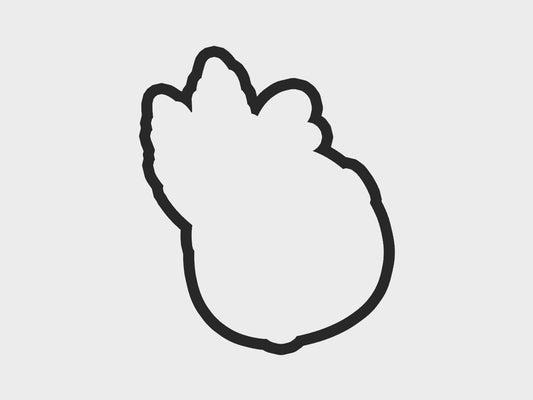 Thanksgiving Turkey Faces Feathers Cookie Cutter Files