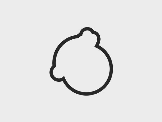 Animal Faces Santa Edition Chick Cookie Cutter Files