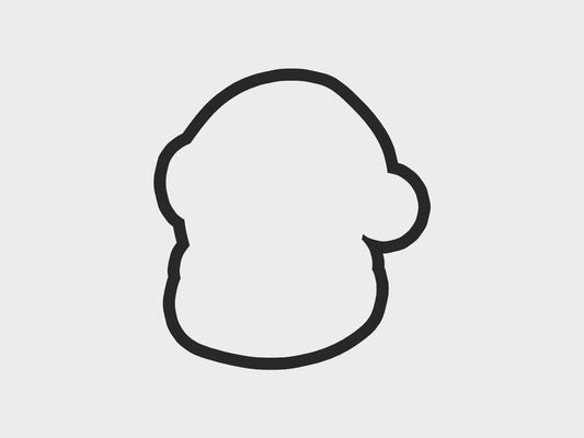 Christmas Faces Penguin Cookie Cutter Files