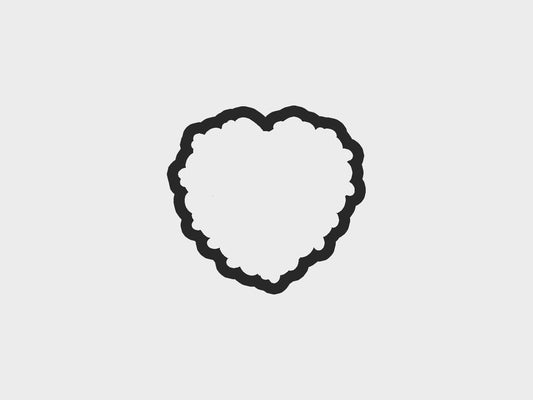 Valentine Gifts Flowers Wreath Cookie Cutter Files