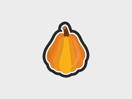 Fall Harvest Pumpkin Tall  Cookie Cutter Files