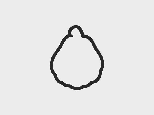 Fall Harvest Pumpkin Tall  Cookie Cutter Files