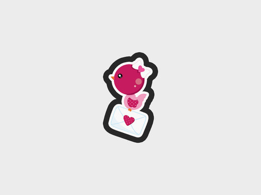Valentine Animals Bird Delivery Cookie Cutter Files