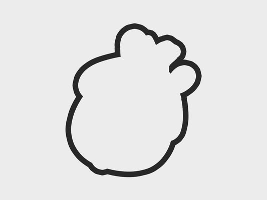 Thanksgiving Turkey Faces Pumpkin Cookie Cutter Files