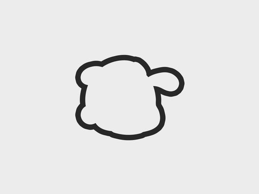 Animal Faces Santa Edition Dog Cookie Cutter Files