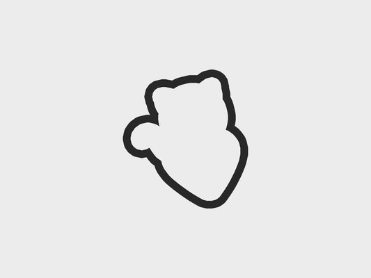 Valentine Animals Cat Cookie Cutter Files