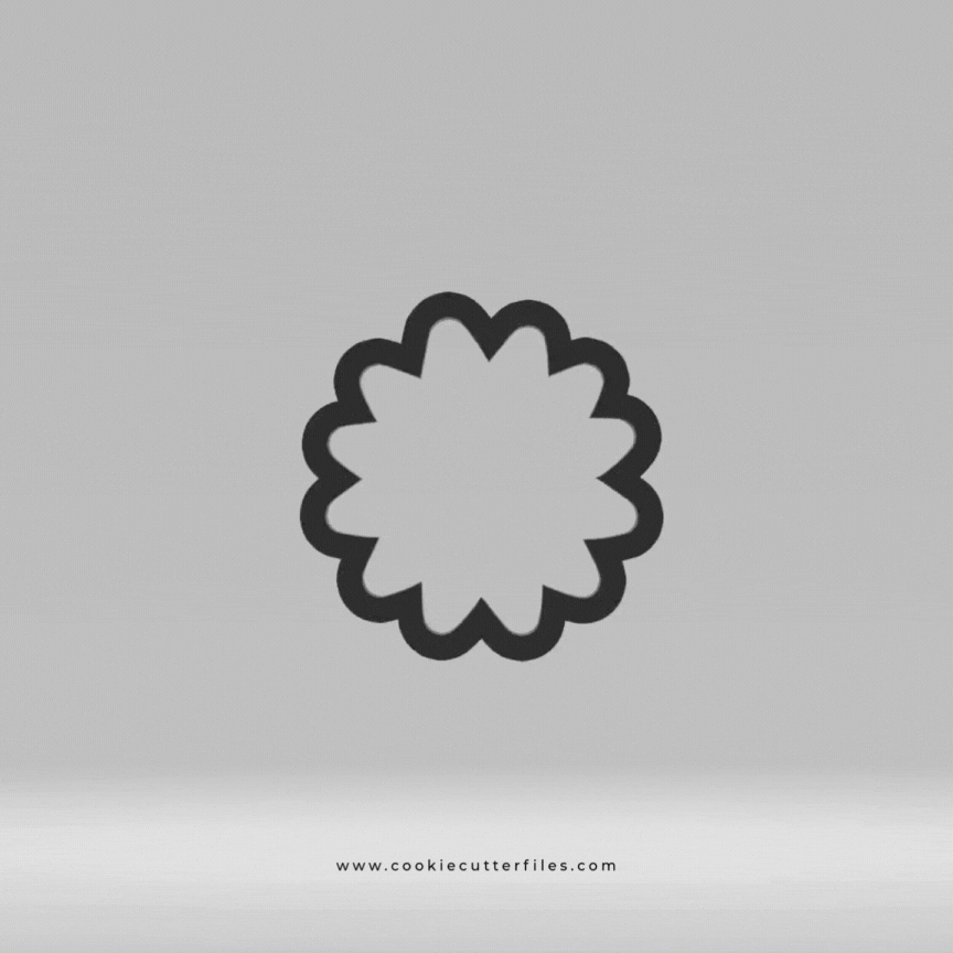 Water Play Fun Sun Cookie Cutter Files