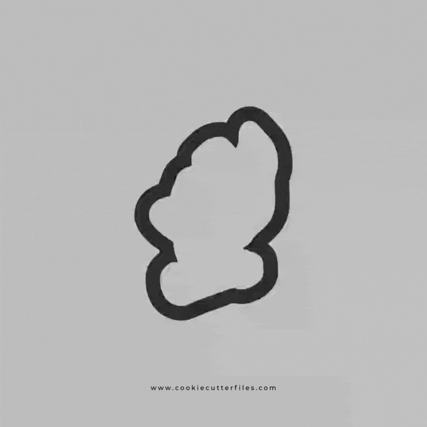 Mystery Dog Crew Inspired Scrappy Cookie Cutter Files