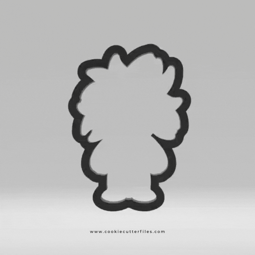 Horror Chibi Inspired Cookie Cutter Files