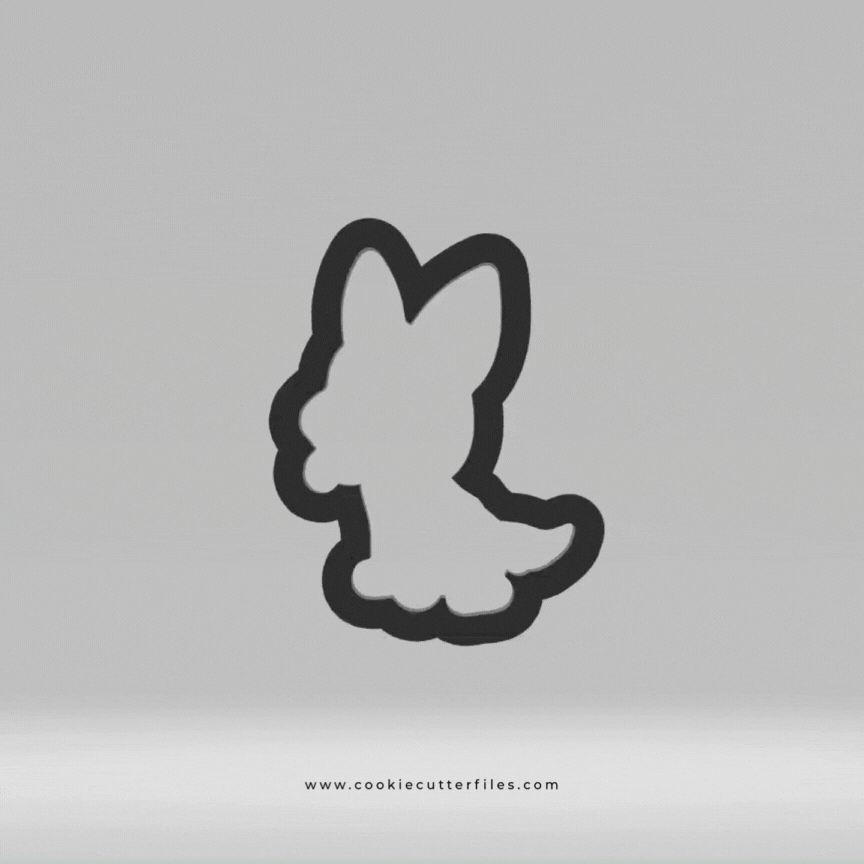 Police Kids Dog Cookie Cutter Files
