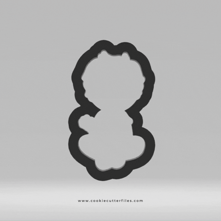 Gamer Kids Boy Cookie Cutter Files