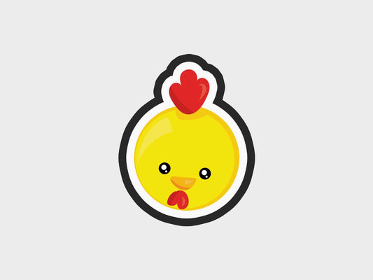 Animal Faces Chick Cookie Cutter Files