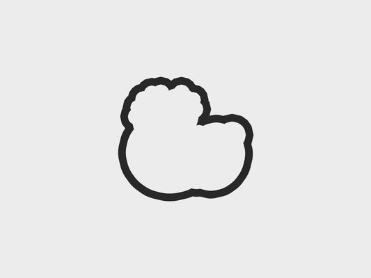 Animal Faces Croc Cookie Cutter Files