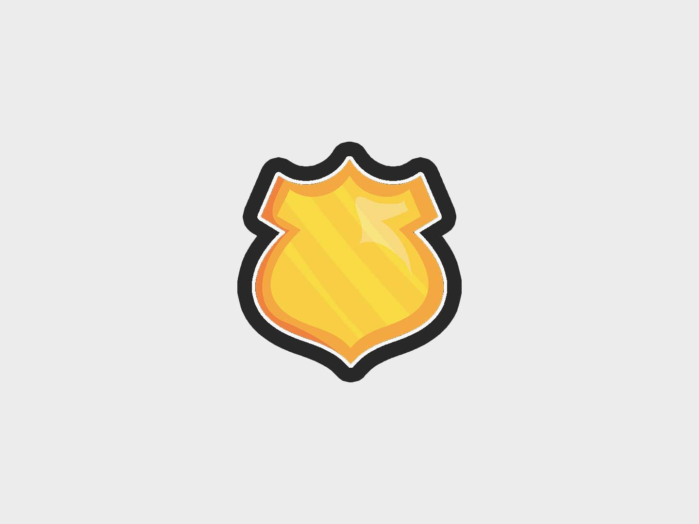Police Kids Badge Cookie Cutter Files