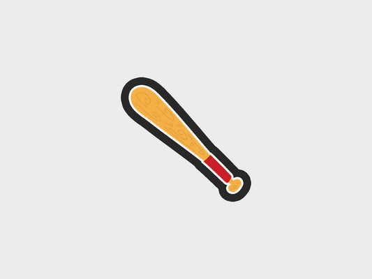 Baseball Kids Bat Cookie Cutter Files