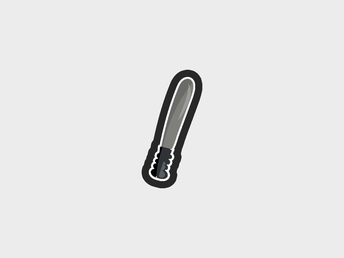 Police Kids Baton Cookie Cutter Files