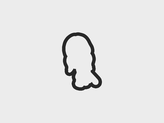 Baseball Kids Batter Girl Cookie Cutter Files