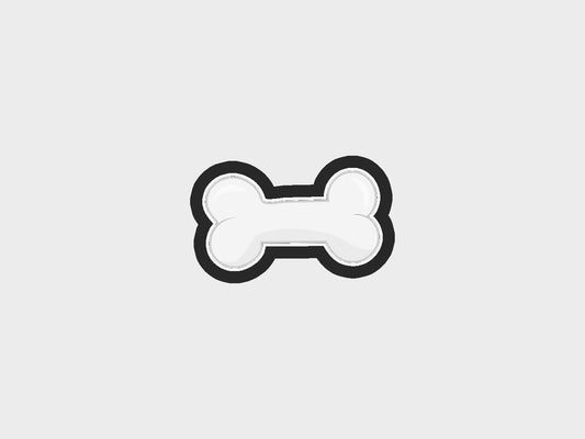 Puppy Dog Bone Cookie Cutter Files