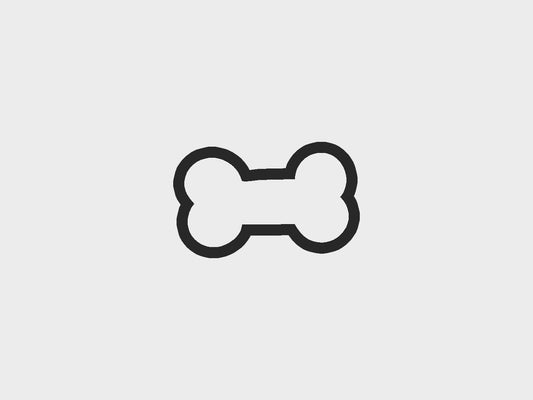Puppy Dog Bone Cookie Cutter Files